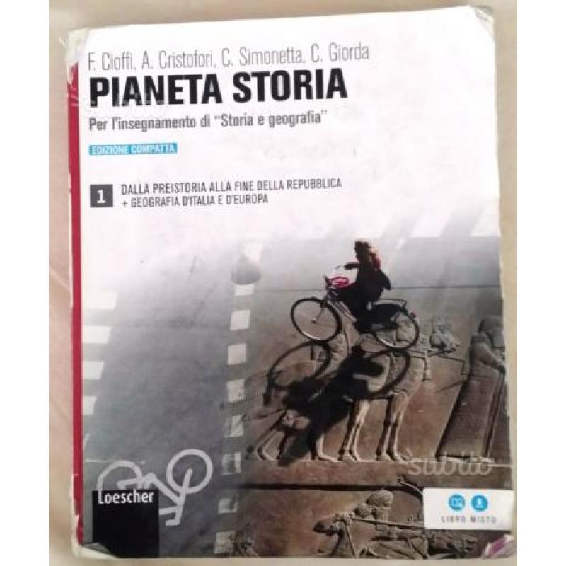 Libro Pianeta Storia 1 ISBN 978.88.58.30910.0
