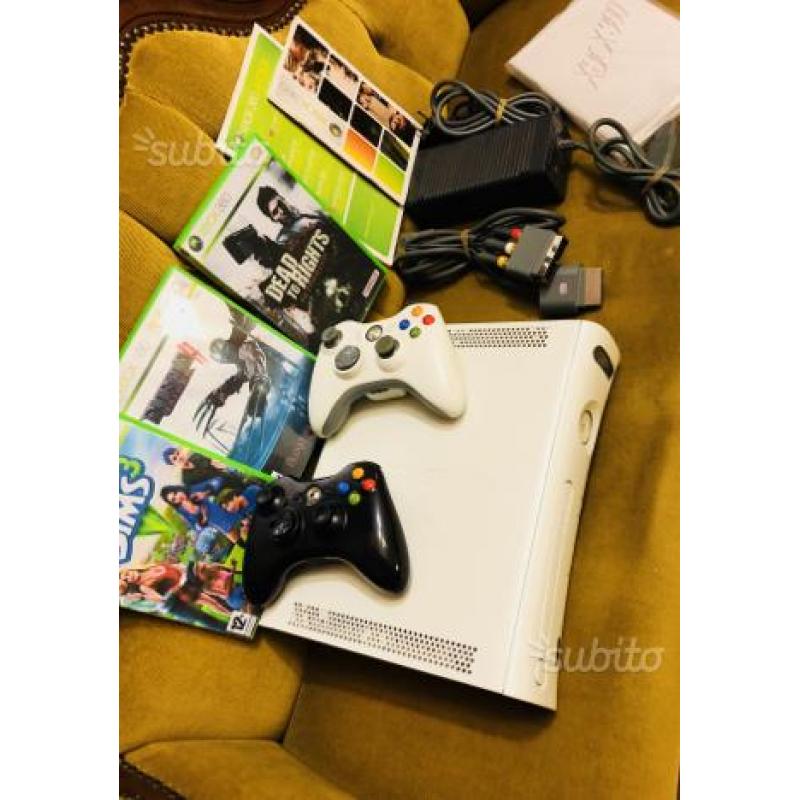 Xbox-360 Arcade completa 100% tenuta maniacale