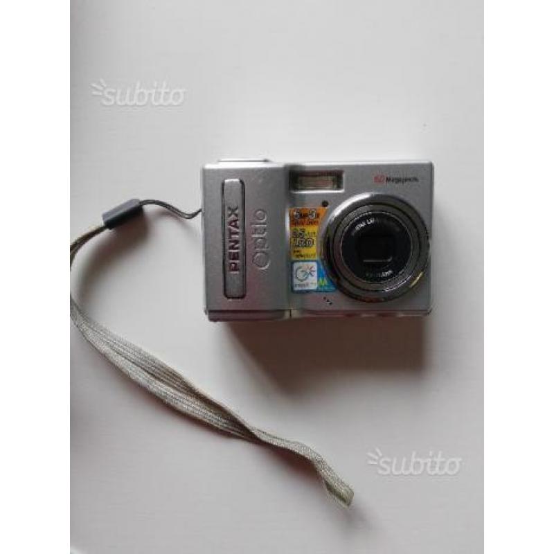 Fotocamera digitale + scheda esterna
