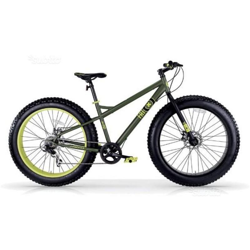 Fat bike (mbm) verde (NUOVE)